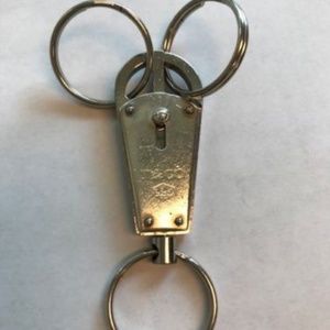 Tiffany & co sterling silver valet key ring